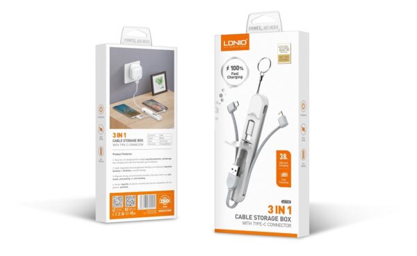 LDNIO LC130 3 EN 1 3.8A