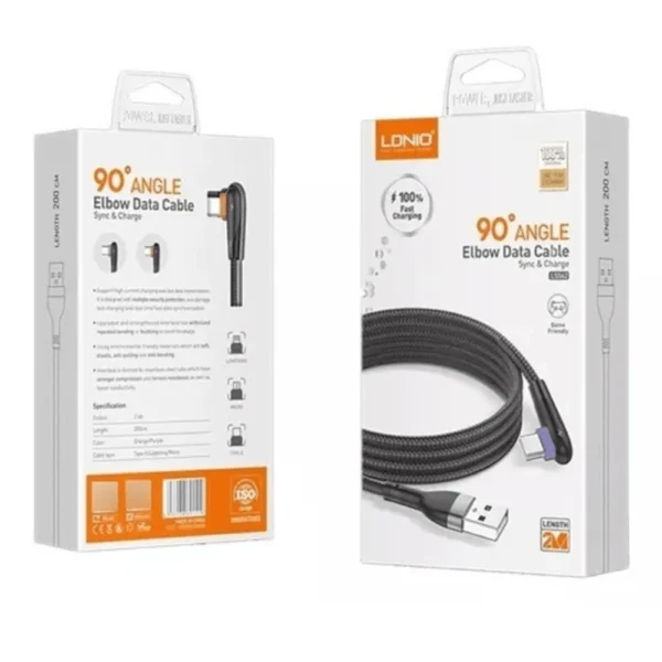 LENSUN LS562 USB A T-C EN L 2M
